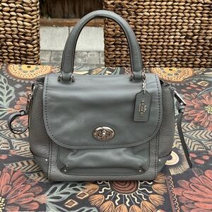 Coach Faye Convertible Backpack Heather Gray F30525